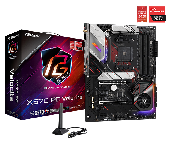 【AM4】ASRock X570 PG Velocita ASRock | X570 PG Velocita
